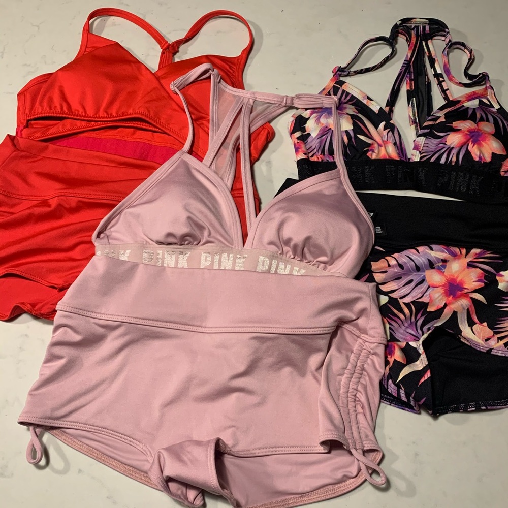 4 sets of VS Pink workout to swim NWOT